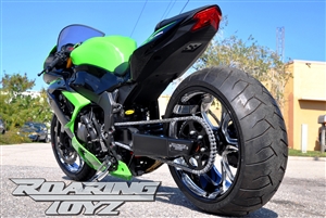 ZX636 240 Wide Tire Swingarm Conversion Kit Kawasaki Ninja ZX6R